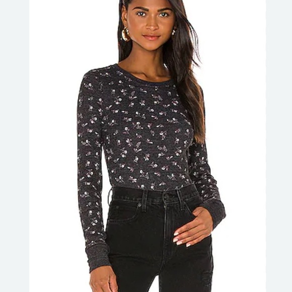 Revolve Michael Stars Jasmine floral thermal top - Picture 2 of 9